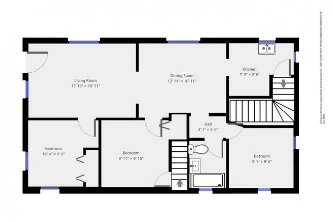 E Pearl, Hazel Park, Michigan, 3 Bedrooms Bedrooms, 5 Rooms Rooms,1 BathroomBathrooms,Single Family,Sold,E Pearl,1008